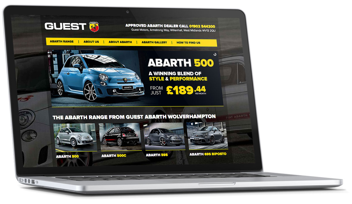 Guest Abarth Website