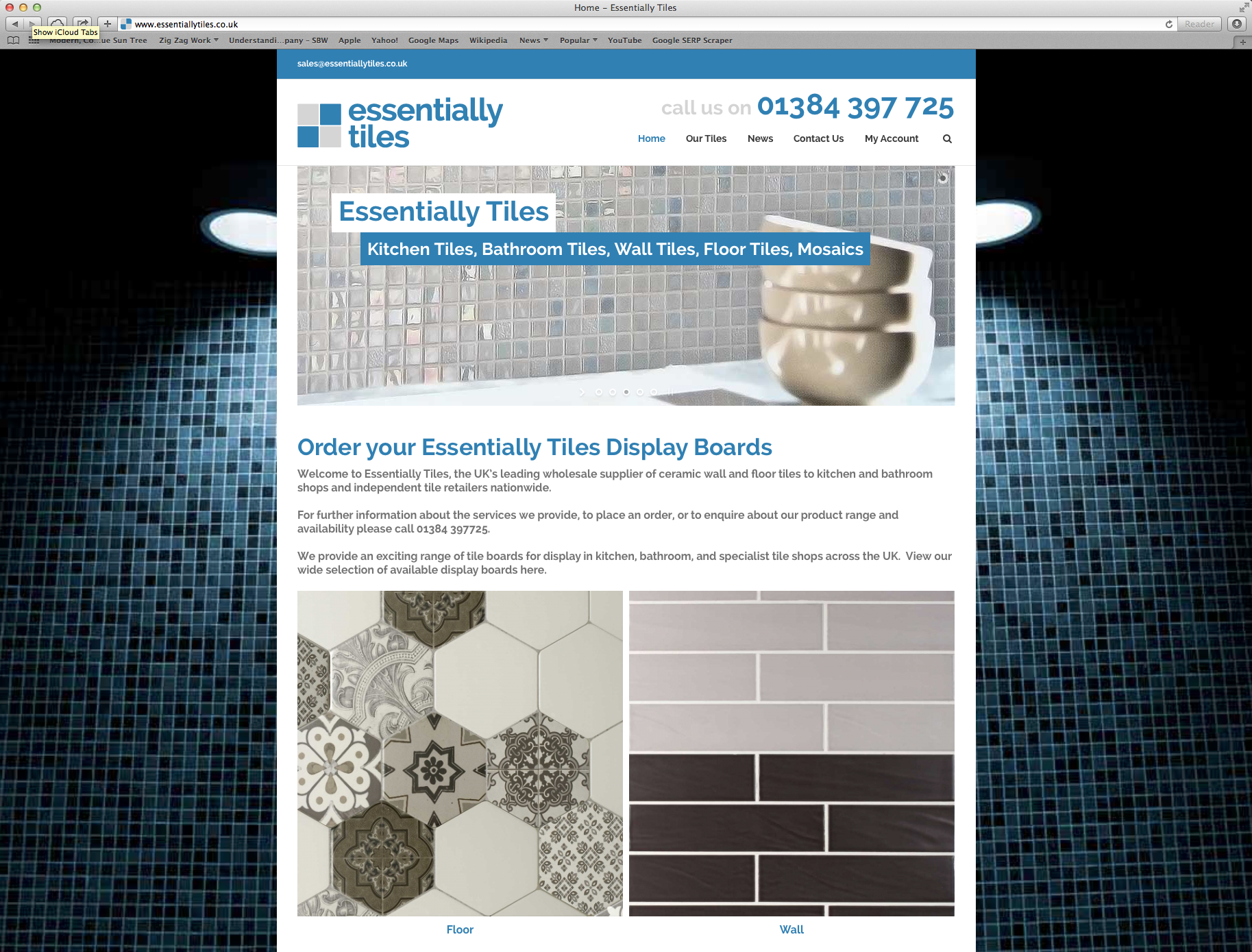 Essentially Tiles Website
