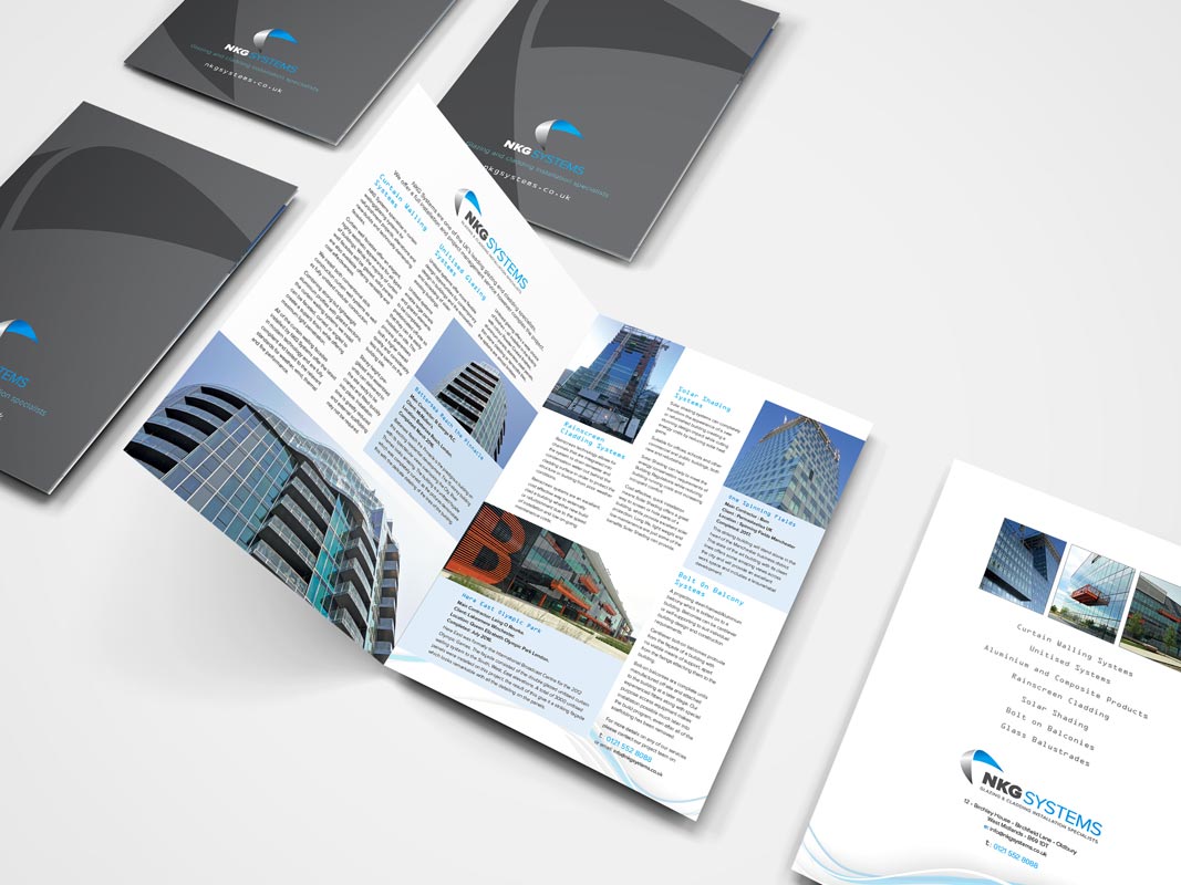 NKG Systems A4 Brochure by Zig Zag Advertising