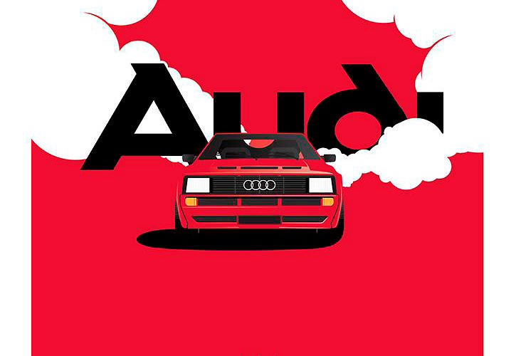 Audi Heritage Poster