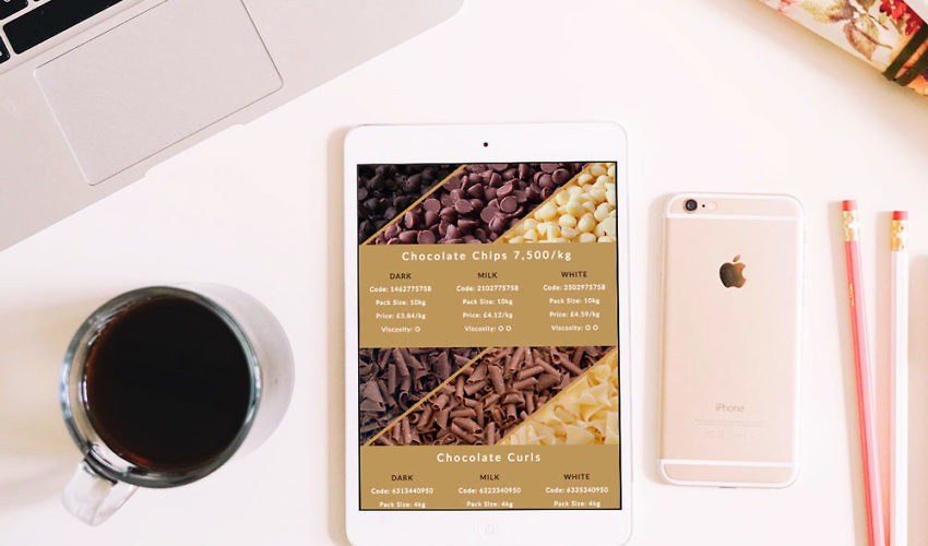 Responsive Chocolate E-Shot for Orchard Valley Foods